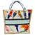 Imagen de Bolsa De Praia Estampada Arara Feminina Sacola Luxo Várias Cores