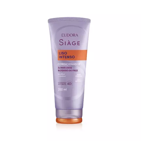 condicionador liso intenso 200ml eudora