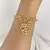 Pulseira Elo Port Coração Arvore Cristal