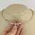 Colar 40cm Fita 4mm Inicial Prata - comprar online