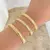 Bracelete Liso Com Borda Trabalhada - comprar online