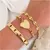 Pulseira Veneziana Passador Coração - comprar online