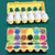 Imagem do Brinquedo Educativo Ovos de Encaixe 3D – Matemática e Coordenação Montessori