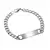 Punk homem pulseiras hip pop cor de ouro aço inoxidável grosso mão corrente b - loja online