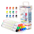 MARCADOR AL AGUA DELI SKETCH DOBLE PUNTA BOX X12