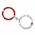 Ímã de Pedra Natural Beads Pulseira para Amantes, Distância Coração Pulseir - comprar online