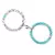Ímã de Pedra Natural Beads Pulseira para Amantes, Distância Coração Pulseir