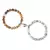 Ímã de Pedra Natural Beads Pulseira para Amantes, Distância Coração Pulseir - Hinata