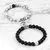 Ímã de Pedra Natural Beads Pulseira para Amantes, Distância Coração Pulseir - comprar online