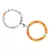 Ímã de Pedra Natural Beads Pulseira para Amantes, Distância Coração Pulseir na internet