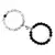 Imagem do Ímã de Pedra Natural Beads Pulseira para Amantes, Distância Coração Pulseir