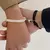 pulseira 2 peças conjunto preto branco amor magnético casal pulseira na internet