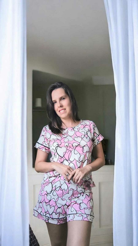 Pijama básico curto AMORITO - comprar online