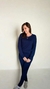 Conjunto homewear azul marinho na internet