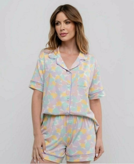 Pijama americano curto - VITA ALLEGRA - comprar online