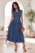VESTIDO MIDI CELESTE na internet
