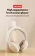 Fone de ouvido Lenovo-TH30 Fones de ouvido sem fio com microfone, Bluetooth 5.3 fones de ouvido
