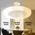 Ventilador de teto com lâmpada led e27 com controle e carregador - loja online