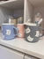 Taza ceramica gato relieve + tapa + cucharita - comprar online