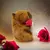Peluche capybara ramo 25cm