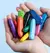 Set 12 crayones patas de gatito - Pink Store