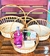 Cesta para presente + celofane + laço - comprar online