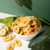 Banana chips natural sem sal 100g na internet