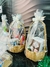 Cesta de bambu 15cm + Celofane + Laço - loja online