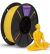 Filamento Pla Amarelo Velvet Fosco Premium 1kg Voolt3d