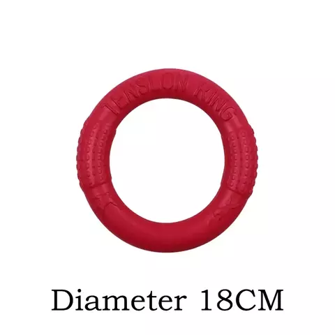 Anel de borracha para cachorro