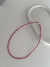COLLAR CRISTALES ROJOS 40-45CM - comprar online