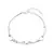 PULSERA HEARTS DOBLE HILO 17 A 20CM en internet