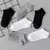 12 Pares, Meias Curtas de Barco, Meias Masculinas de Algodão, Leves, Respiráve - VemAquiShop