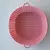 Cesta de silicone para fritadeira a ar molde do forno bandeja pizza frango frito
