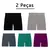 Imagem do 2 Peças, Shorts esportivos femininos, Shorts de fitness, Ajuste fino, Levantame