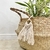 Cesto plegable Seagrass Alto 31 cm - Toque de Deco Mayorista