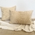 Funda de almohadón Roma Beige 40x60 - Toque de Deco Mayorista