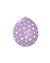 Piñata Globo XL (36") con lunares blancos marca OVNI. - COTILLÓN BELGRANO