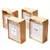 Dispensador de alimentos de bambu 2l, organizador de cozinha, recipiente de arma - loja online