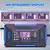 Reparação de bateria display lcd 6a 12v carregador de bateria de carro intelig