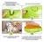 Peine Gatos Perros Vapor Cepillo Autolimpiante Saca Pelos Color Amarillo en internet