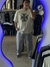 Jogging "Tron" Gris Melange - tienda online