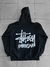 Buzo "Stussy" Negro - comprar online