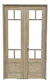 Puerta Doble Estilo Griego 122x205