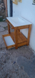 Imagen de Vanitory 80x46x80 C/cajón + Bacha Madera Pino Color Cedro