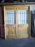 Puerta Doble Nórdica Estilo Antigua (madera De Pino) 162x205
