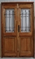 Puerta Antigua Nórdica Doble 120x205 Madera De Eucalipto