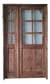 Puerta Y Media 1/2 V. Repartido 120x205 Madera Eucalipto - comprar online