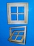 Ventana Banderola 60x40 Madera De Pino