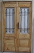 Puerta Estilo Antigua Nórdica 120x205m 3/4 Vidrio Con Reja en internet